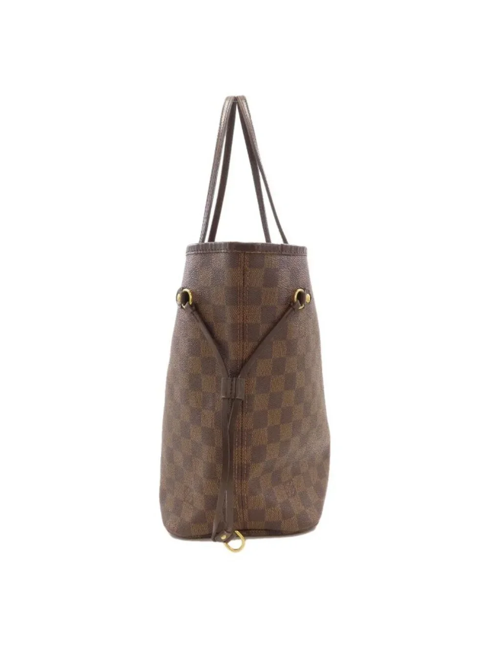 Louis Vuitton Neverfull MM Vintage Tote Bag Damier Canvas